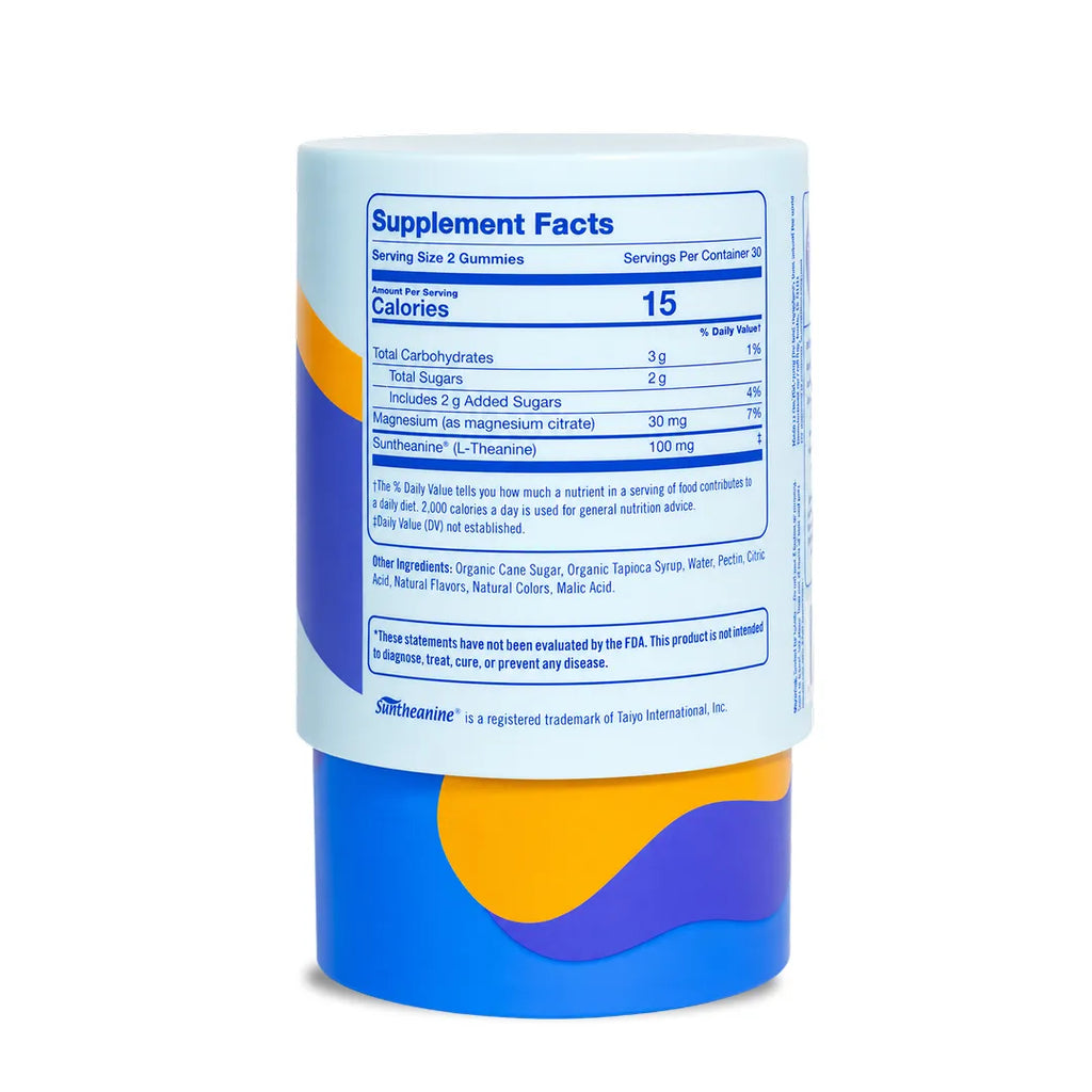 back of kids magnesium bottle